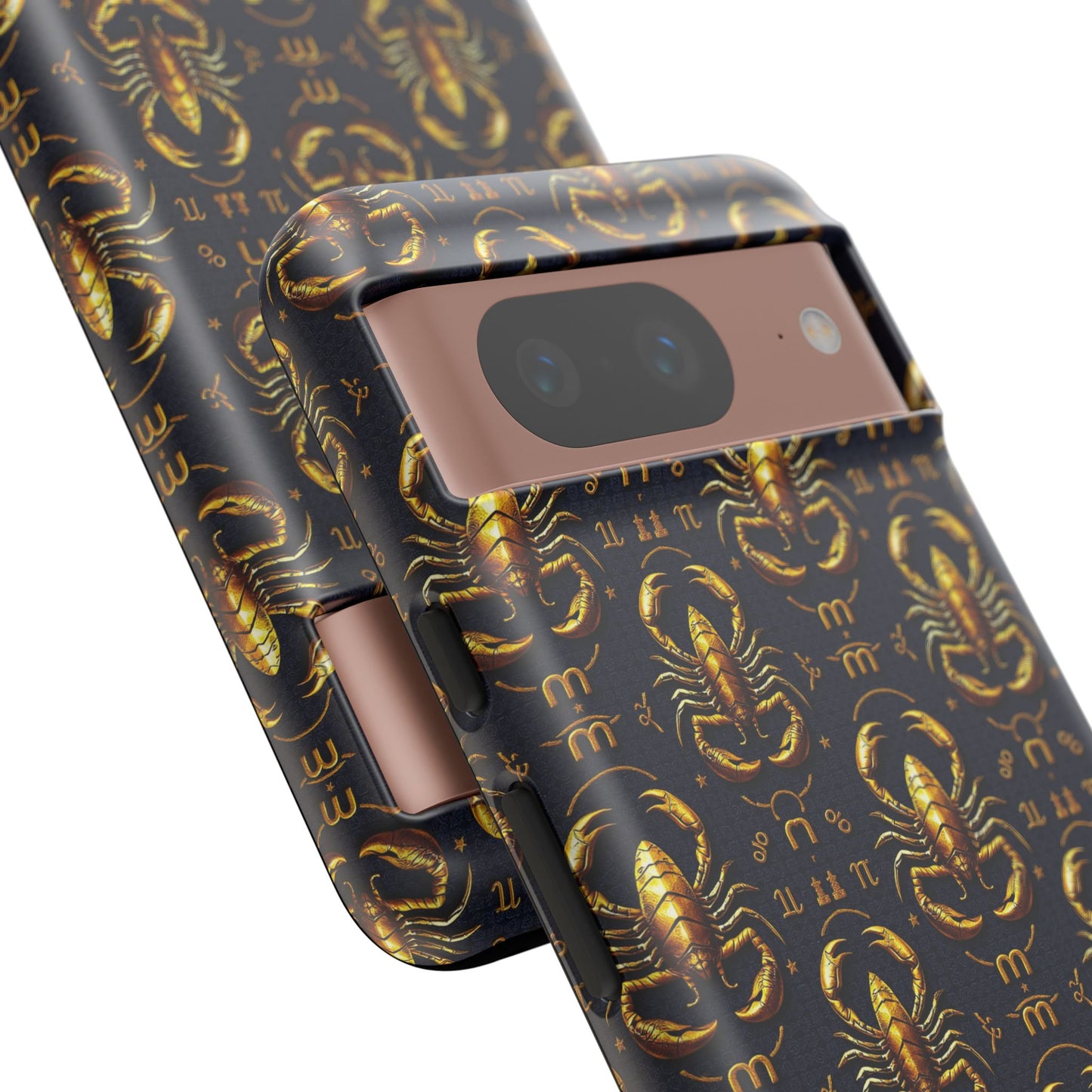 Tough Cases, Scorpio, Zodiac, Metal Pattern