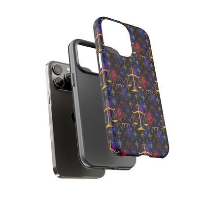 Tough Cases, Libra, Zodiac v2, Metal Pattern