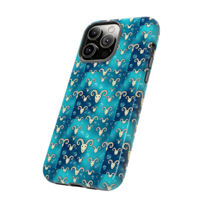 Tough Cases, Aries, Zodiac v1, Bubble Pattern