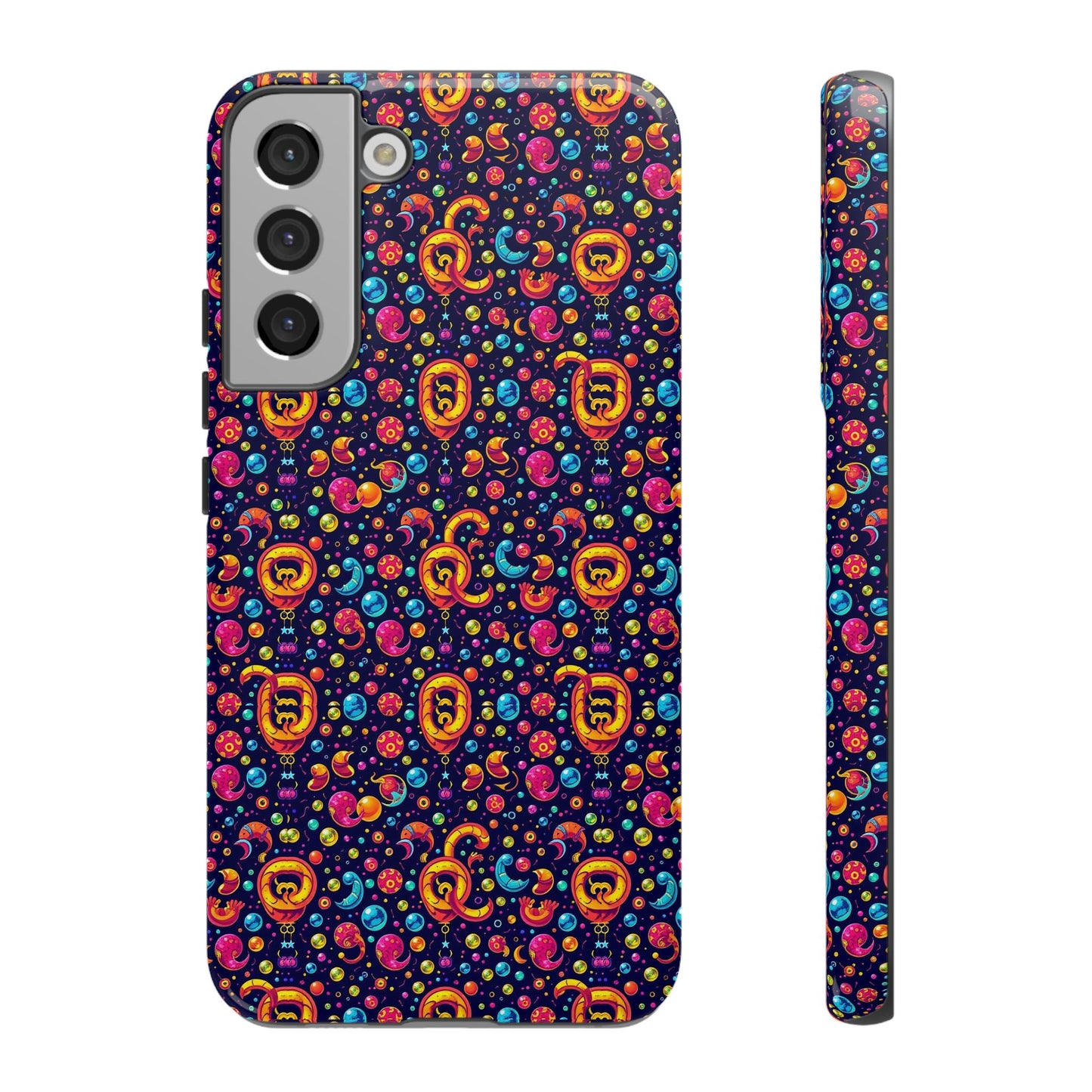 Tough Cases, Aquarius, Zodiac v1, Bubble Pattern