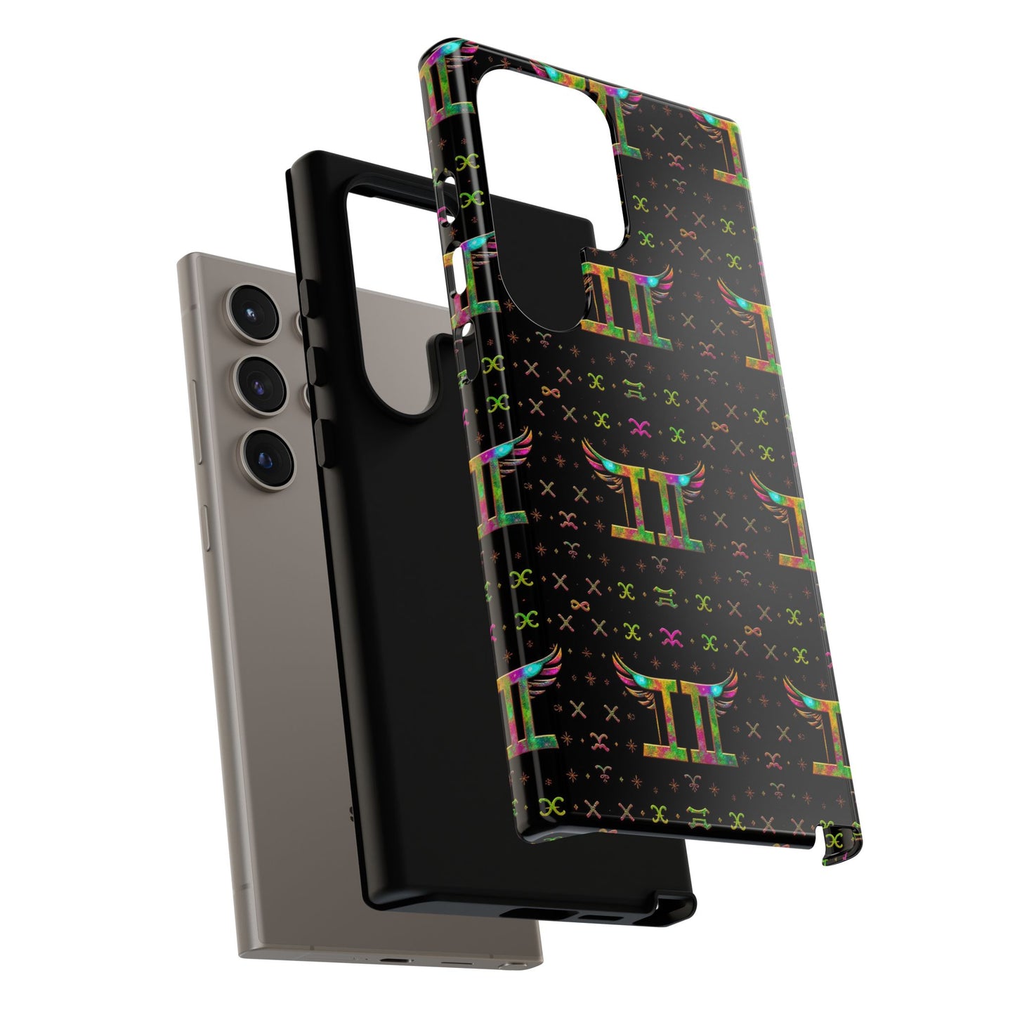 Tough Cases, Gemini, Zodiac v1, Metal Pattern