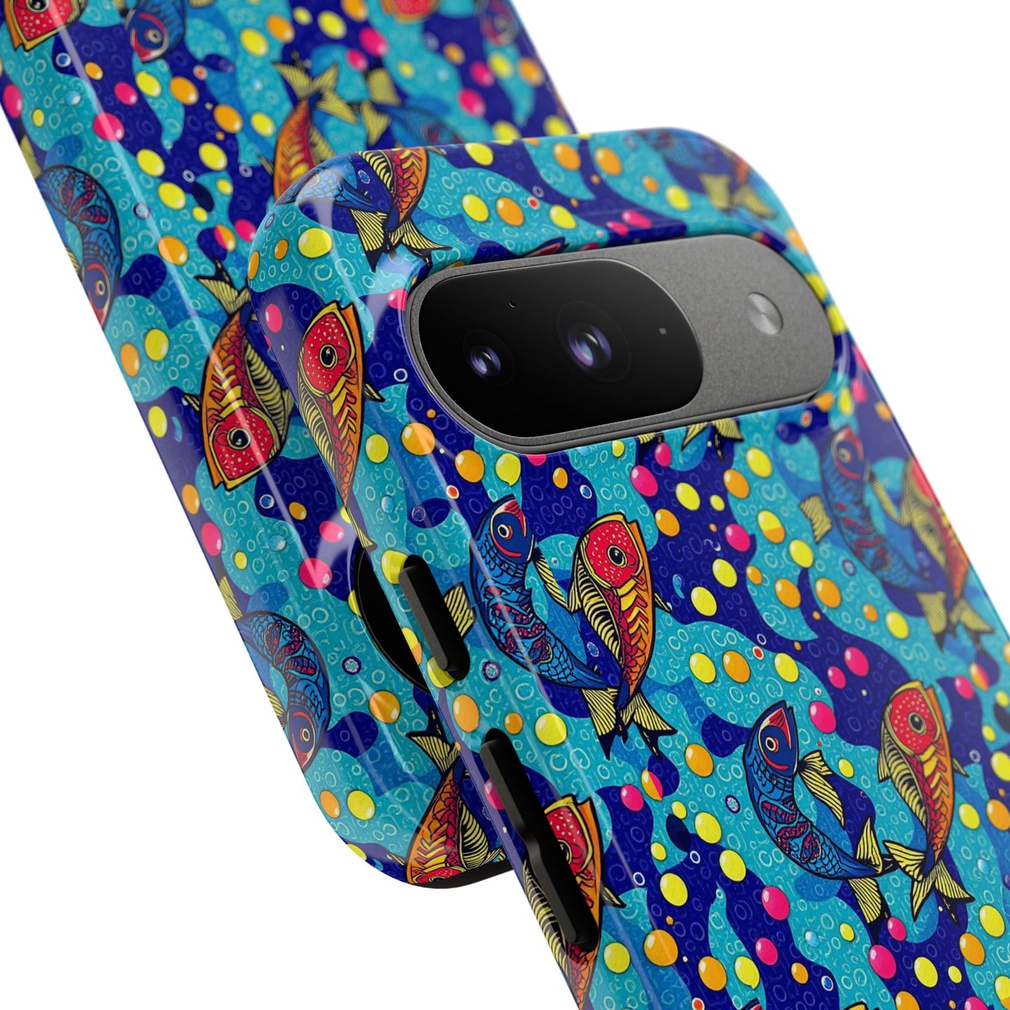 Tough Cases, Pisces, Zodiac v2, Bubble Pattern