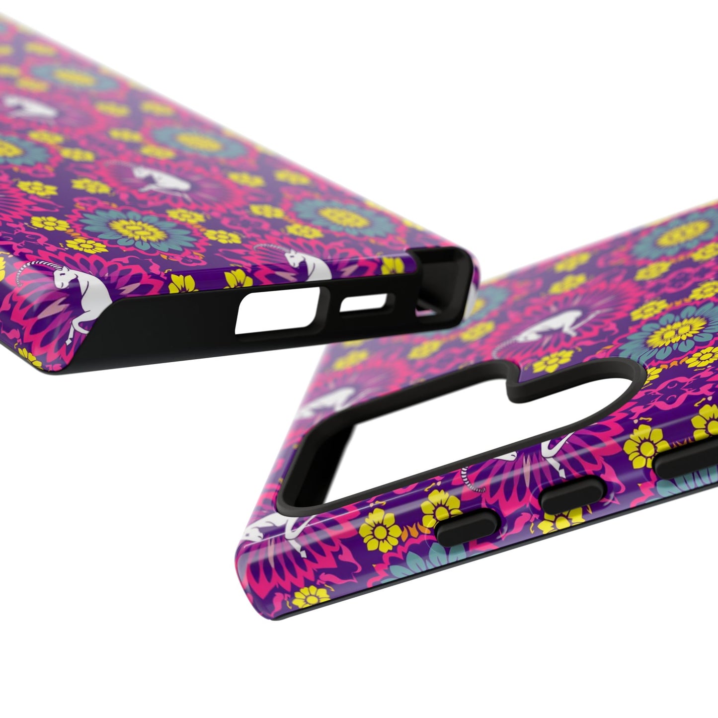 Tough Cases, Capricorn, Zodiac, Flower Pattern