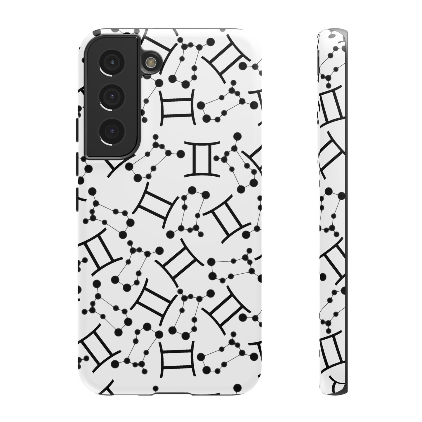 Tough Cases with the Gemini Zodiac sign for iPhone, Samsung Galaxy, and Google Pixel devices