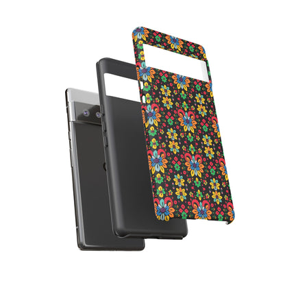 Tough Cases, Aries, Zodiac v2, Flower Pattern