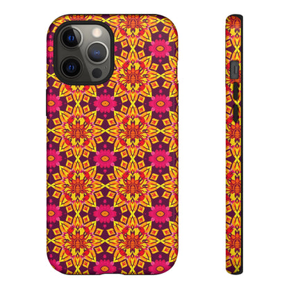 Tough Cases, Scorpio, Zodiac v1, Flower Pattern