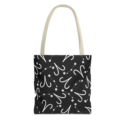 Tote Bag Aries Zodiac sign AOP