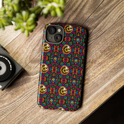 Tough Cases, Capricorn, Zodiac v2, Flower Pattern