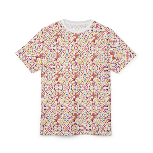 Unisex Cut & Sew T-Shirt, AOP, Sagittarius, Zodiac, Pattern