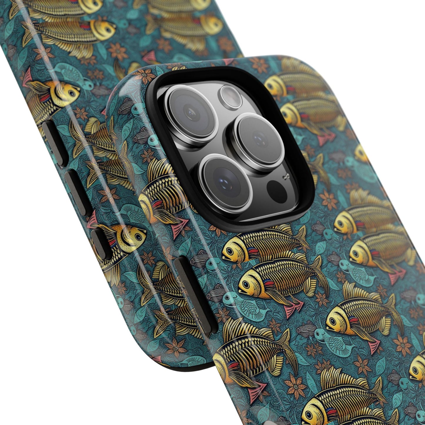 Tough Cases, Pisces, Zodiac v1, Metal Pattern