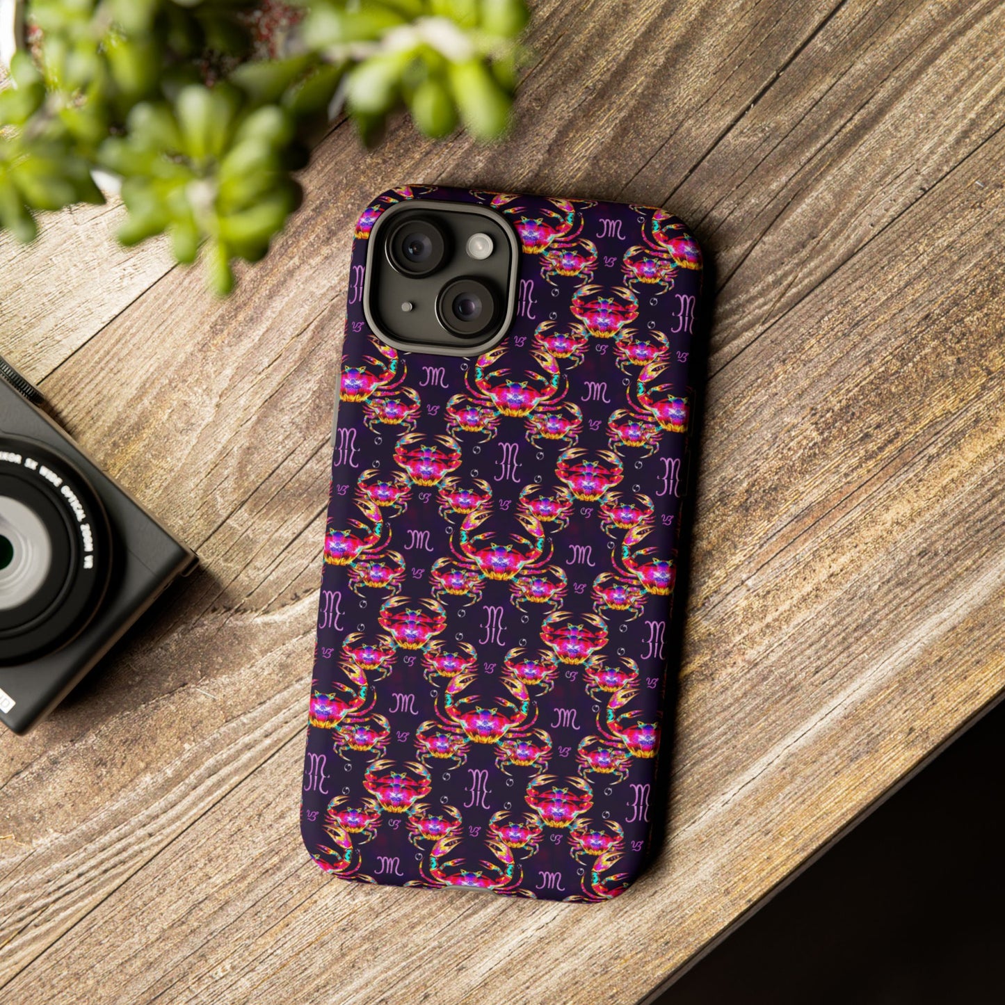 Tough Cases, Cancer, Zodiac v2, Metal Pattern