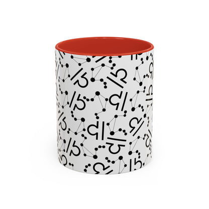 Accent Coffee Mug with the Libra sign (11, 15oz)