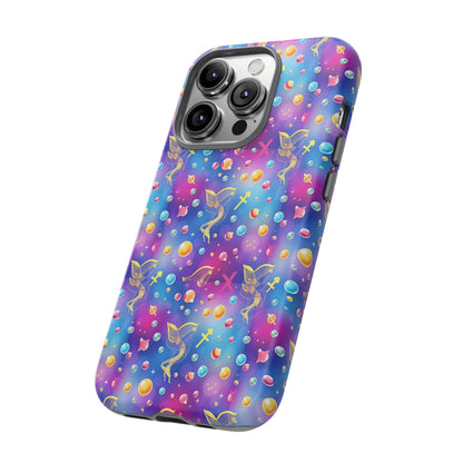 Tough Cases, Sagittarius, Zodiac v3, Bubble Pattern
