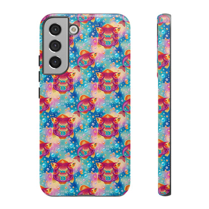 Tough Cases, Pisces, Zodiac v1, Bubble Pattern