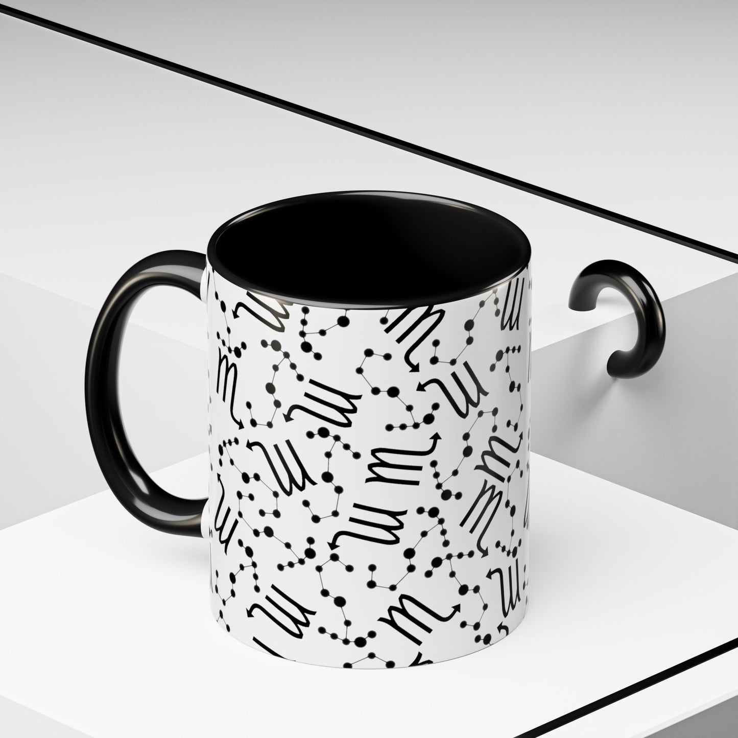 Accent Coffee Mug with the Scorpio sign (11, 15oz)