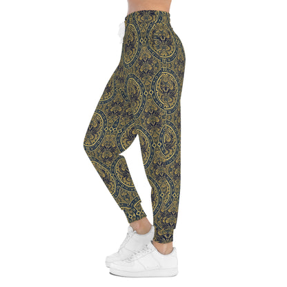 Athletic Joggers, Zodiac Design, Pattern, Cancer, AOP