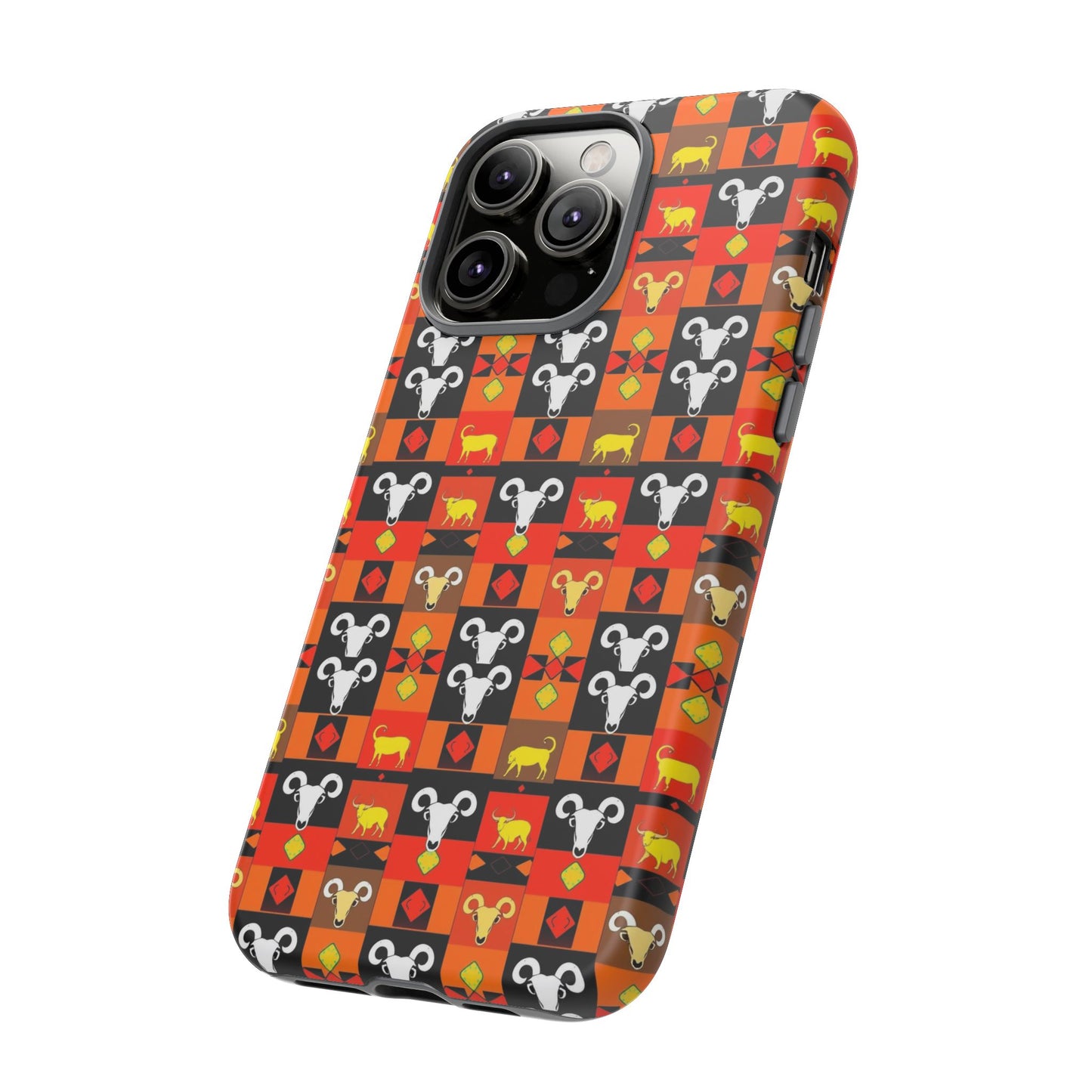 Tough Cases, Taurus, Zodiac v1, Shape Pattern