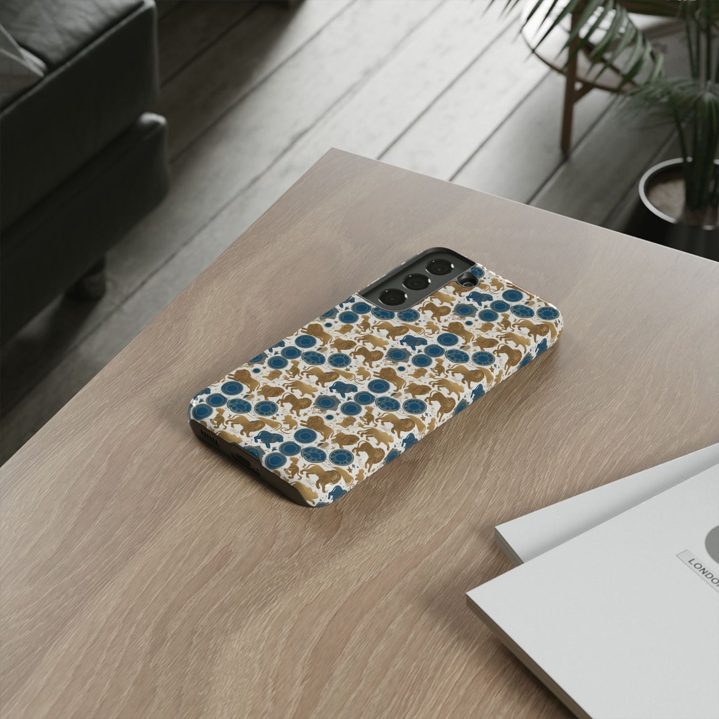 Tough Cases, Leo, Zodiac v2, Metal Pattern