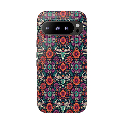 Tough Cases, Taurus, Zodiac v4, Flower Pattern
