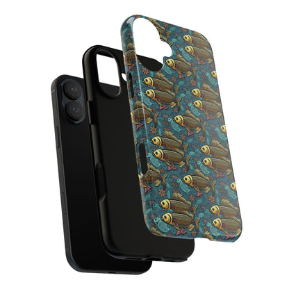 Tough Cases, Pisces, Zodiac v1, Metal Pattern