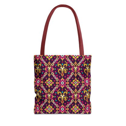 Tote Bag (AOP), Capricorn, Zodiac, Jewel Pattern