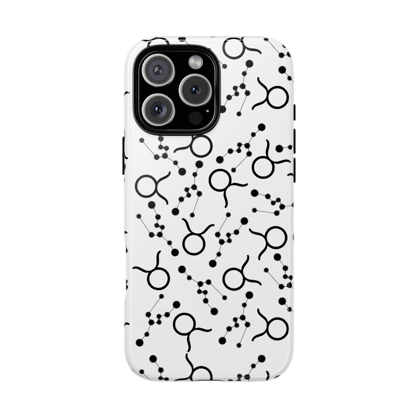 Tough Cases with the Taurus Zodiac sign for iPhone, Samsung Galaxy, and Google Pixel devices