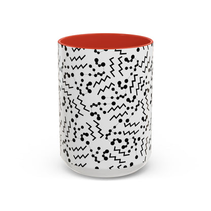 Accent Coffee Mug with the Aquarius sign (11, 15oz)