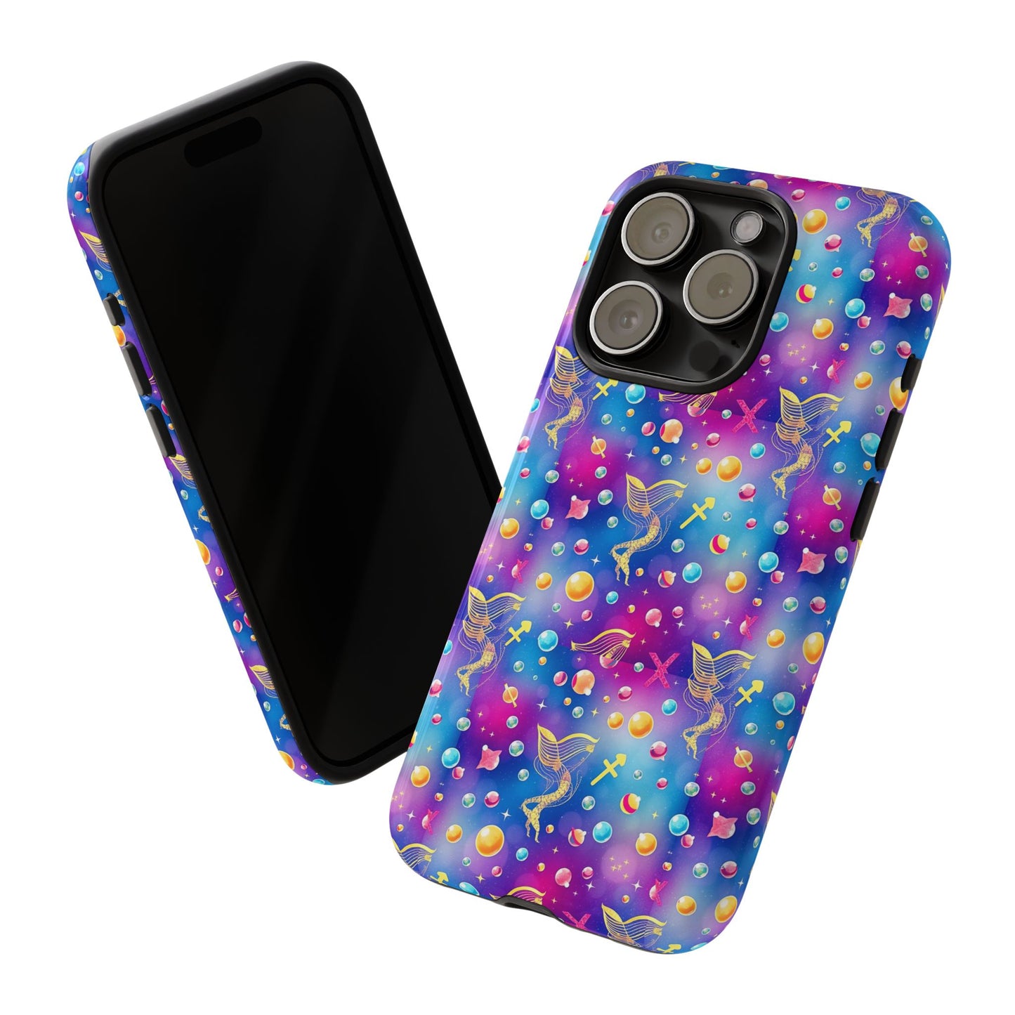 Tough Cases, Sagittarius, Zodiac v3, Bubble Pattern