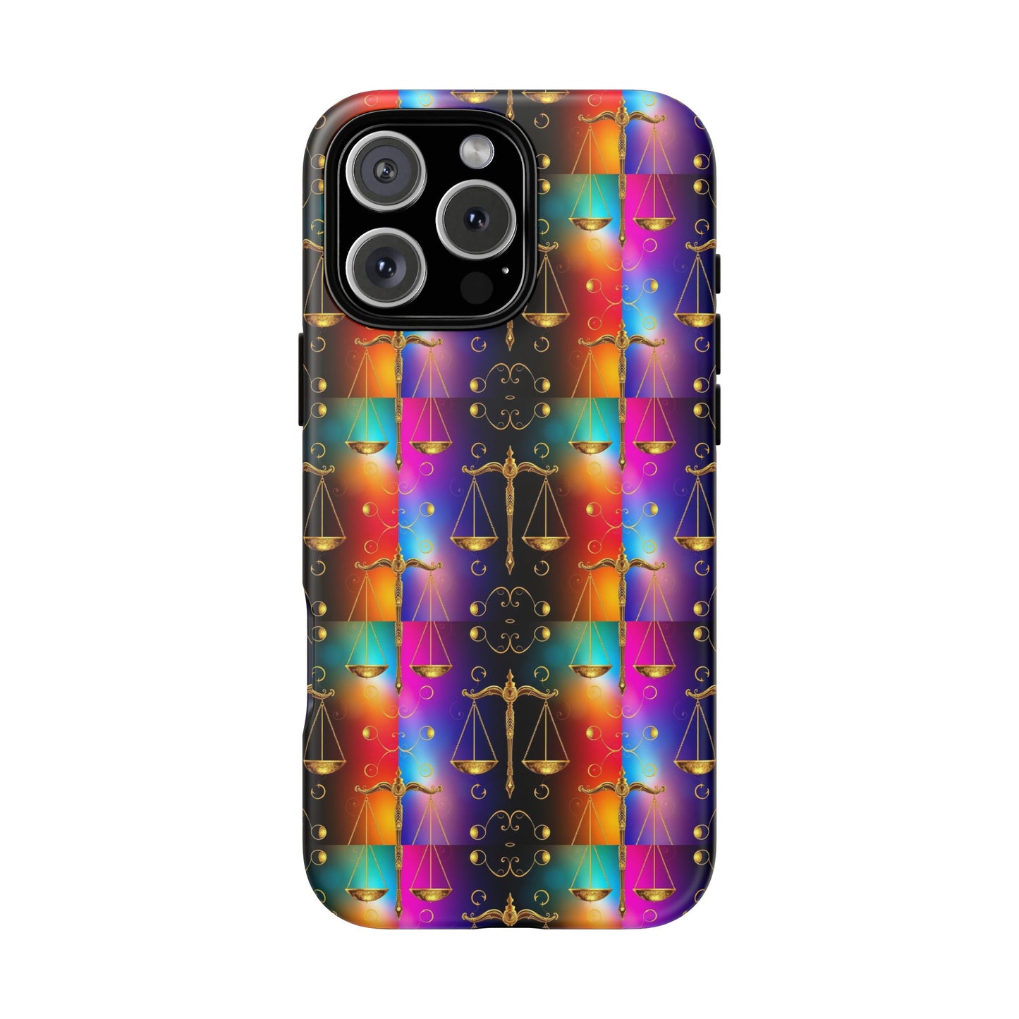 Tough Cases, Libra, Zodiac v1, Metal Pattern