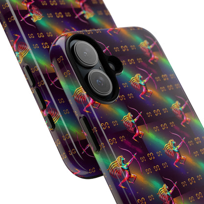 Tough Cases, Sagittarius, Zodiac v1, Metal Pattern