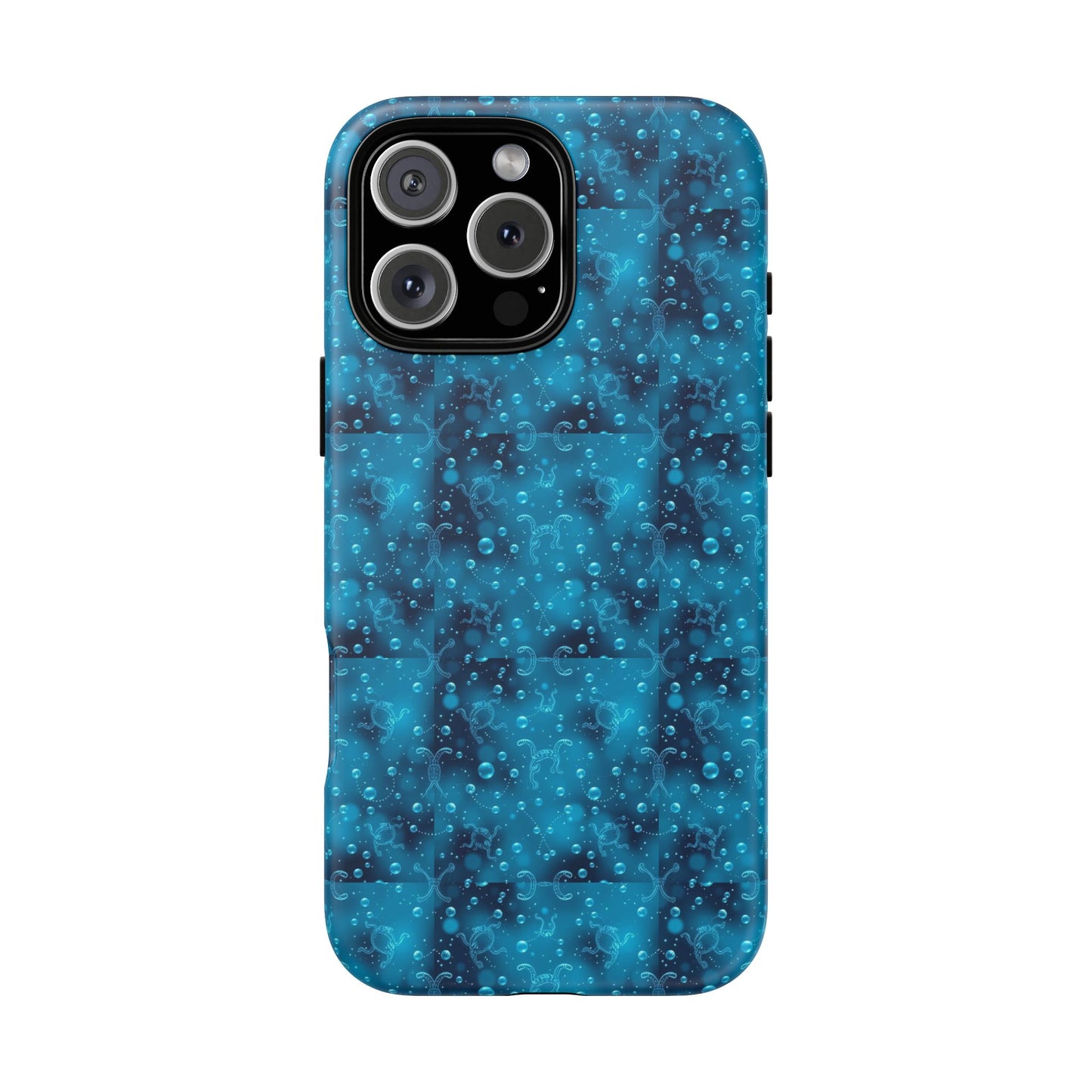 Tough Cases, Aquarius, Zodiac v3, Bubble Pattern
