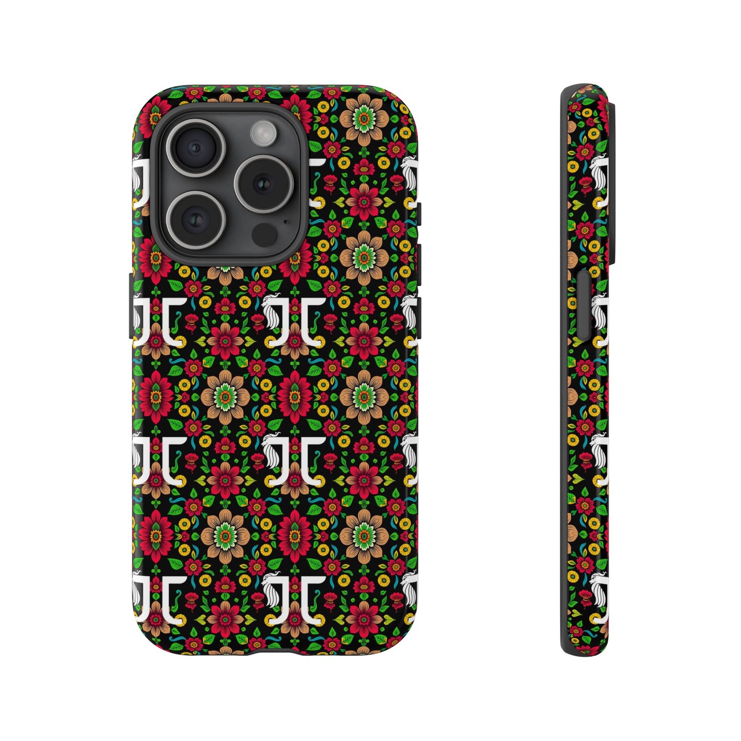Tough Cases, Gemini, Zodiac v4, Flower Pattern