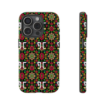 Tough Cases, Gemini, Zodiac v4, Flower Pattern