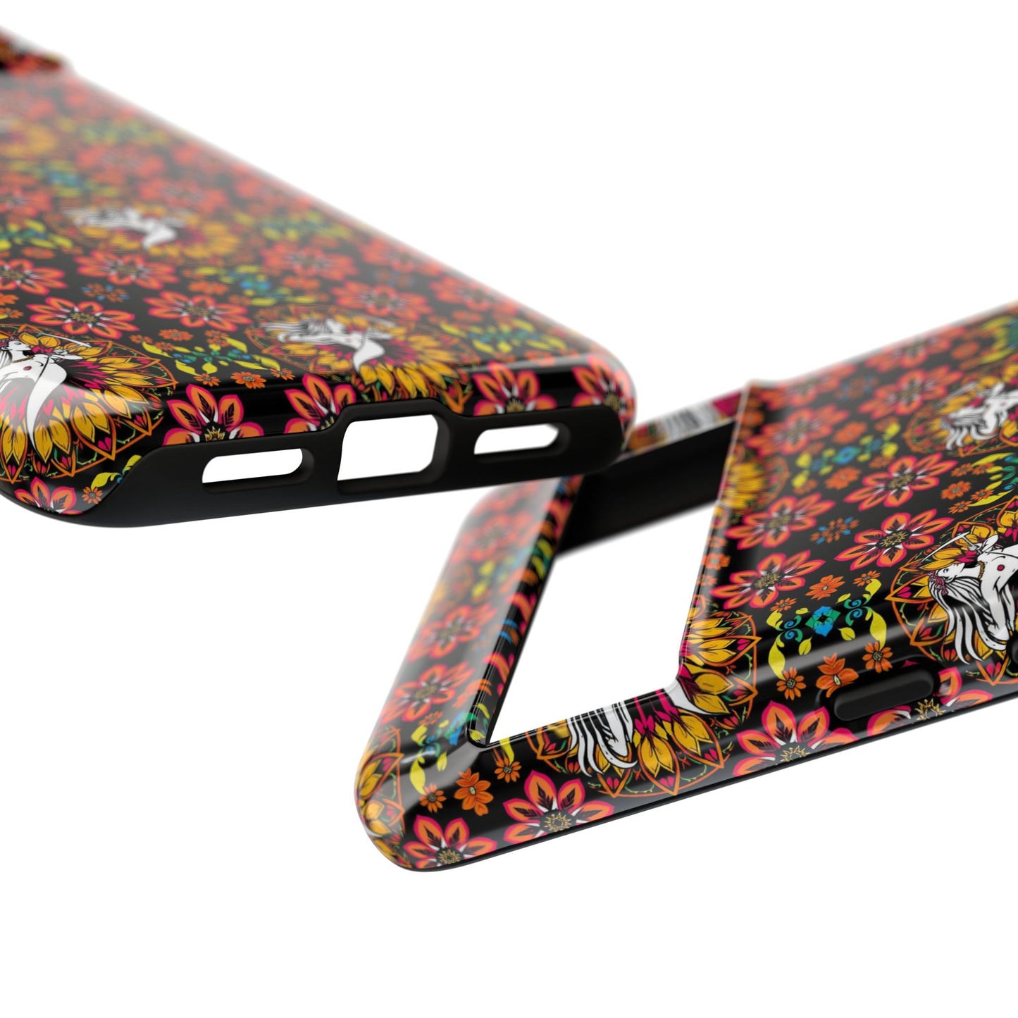 Tough Cases, Sagittarius, Zodiac v2, Flower Pattern