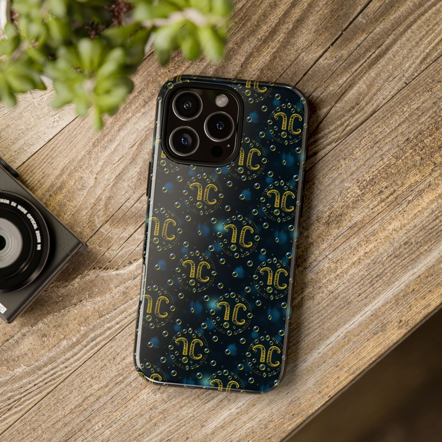 Tough Cases, Aquarius, Zodiac v2, Bubble Pattern