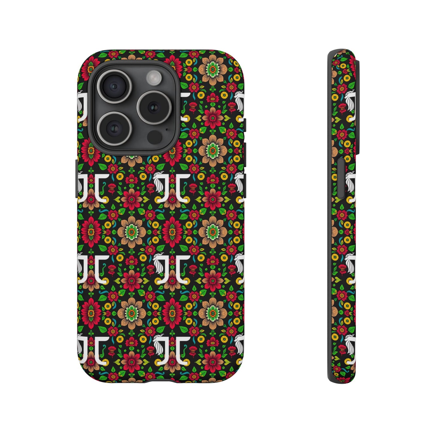 Tough Cases, Gemini, Zodiac v4, Flower Pattern
