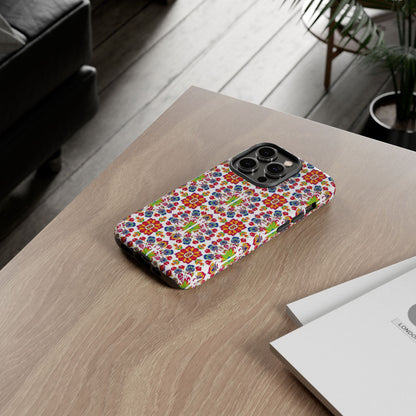 Tough Cases, Libra, Zodiac v1, Flower Pattern