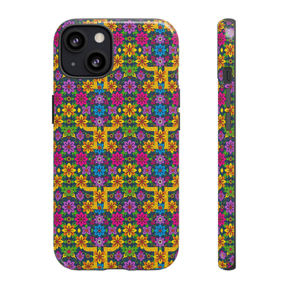 Tough Cases, Gemini, Zodiac v3, Flower Pattern