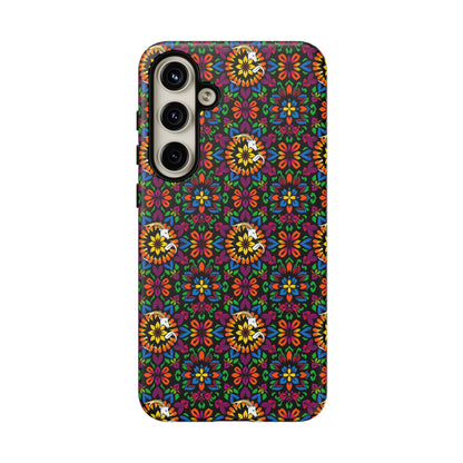 Tough Cases, Capricorn, Zodiac v2, Flower Pattern
