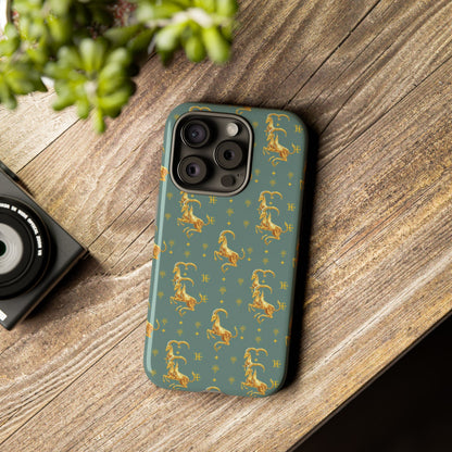 Tough Cases, Capricorn, Zodiac v1, Metal Pattern