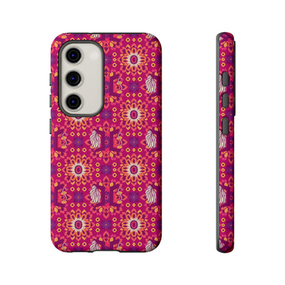 Tough Cases, Gemini, Zodiac v1, Flower Pattern