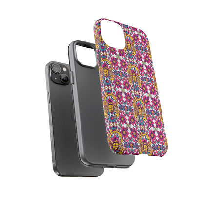Tough Cases, Scorpio, Zodiac v2, Flower Pattern