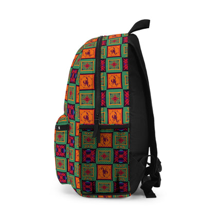 Backpack, Scorpio, Zodiac v2, Shapes Pattern