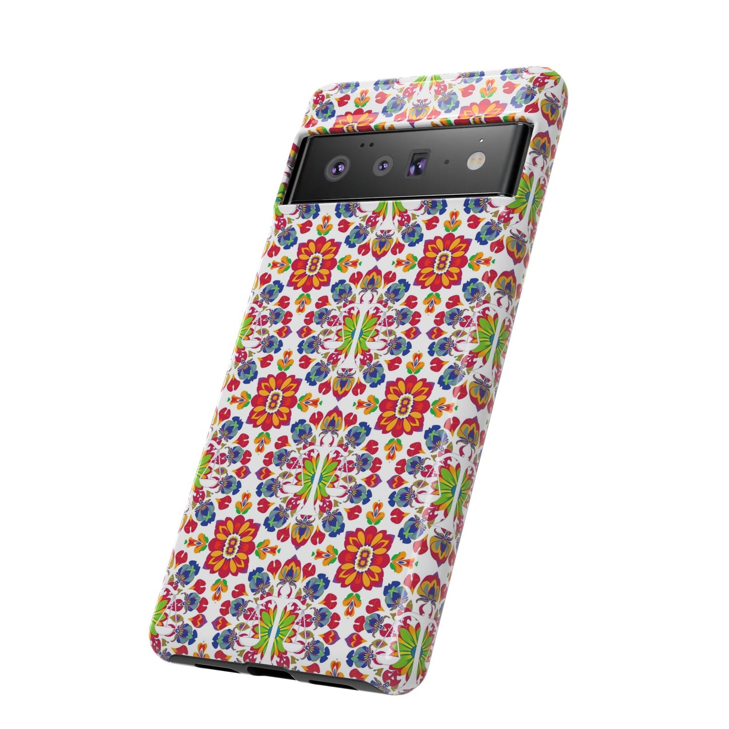 Tough Cases, Libra, Zodiac v1, Flower Pattern