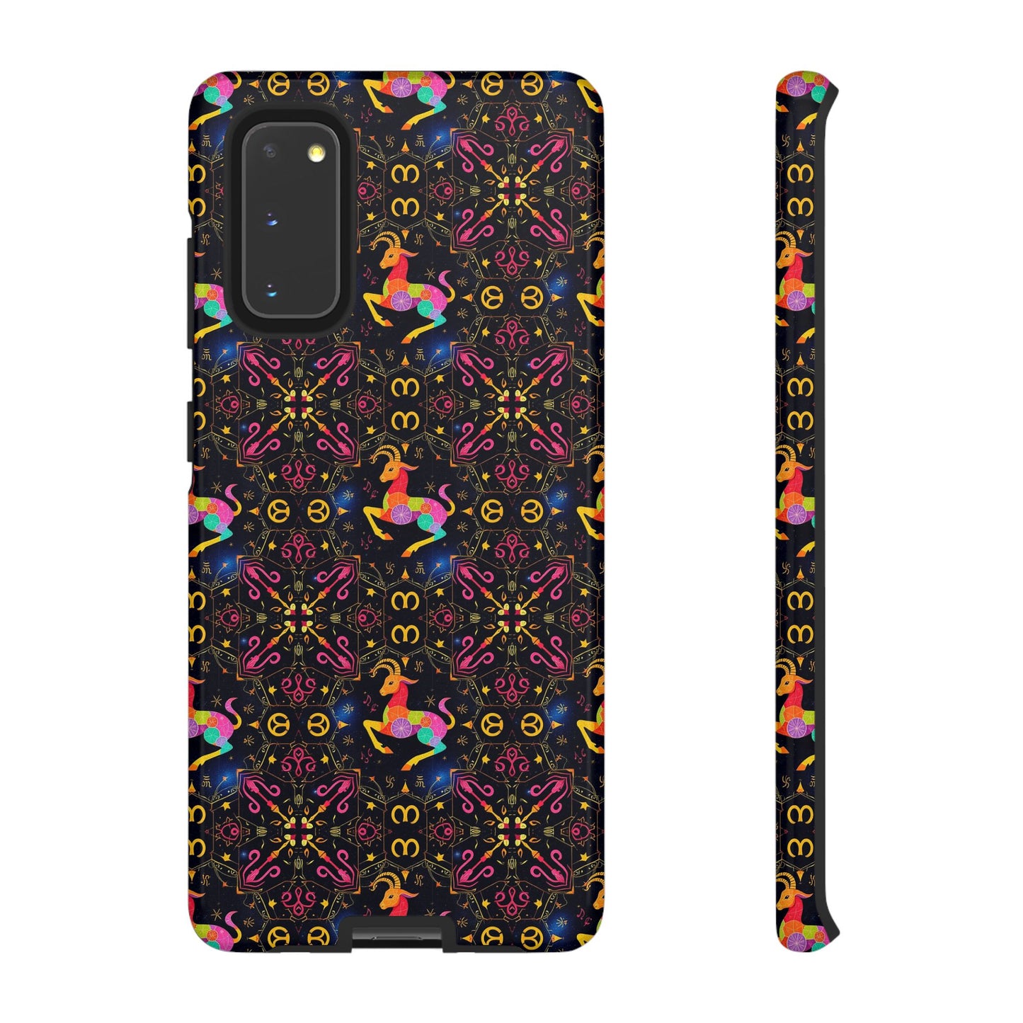 Tough Cases, Capricorn, Zodiac v2, Metal Pattern