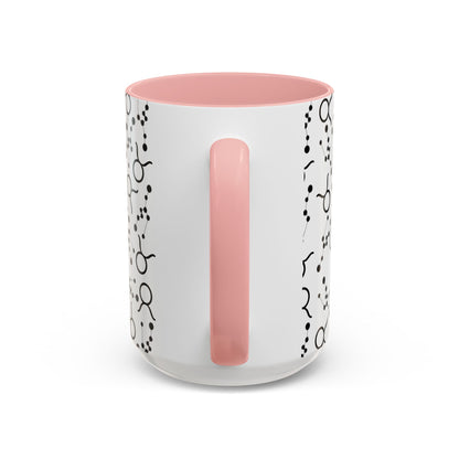 Accent Coffee Mug with the Taurus Zodiac sign (11, 15oz)