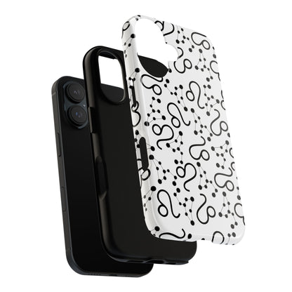 Tough Cases with the Leo Zodiac sign for iPhone, Samsung Galaxy, and Google Pixel devices
