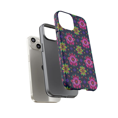 Tough Cases, Scorpio, Zodiac v4, Flower Pattern