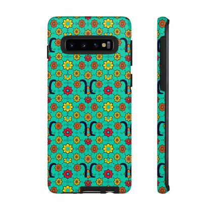 Tough Cases, Aquarius, Zodiac v2, Flower Pattern