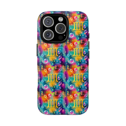 Tough Cases, Gemini, Zodiac v3, Bubble Pattern
